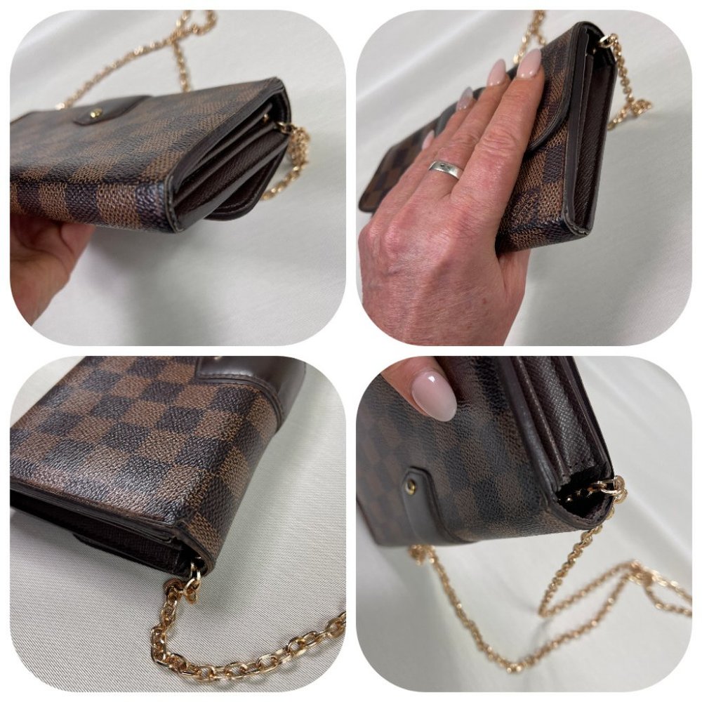 Auc Louis Vuitton Damier Ebene Sistina Long Wallet CA3069 - Picture 14 of 14